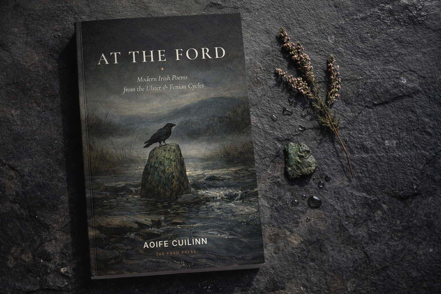 At the Ford paperback on dark slate